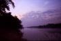 Faro river at sunset as seen from dining/sitting area